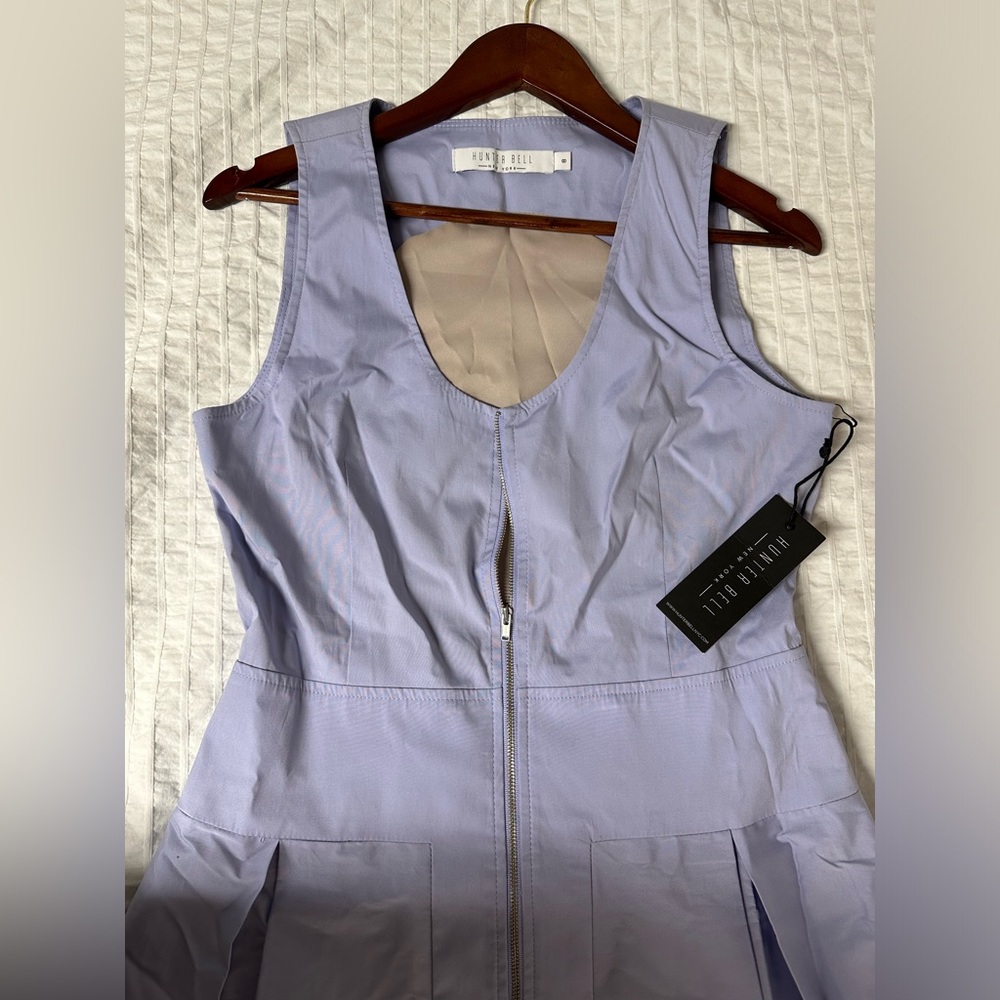 Hunter Bell lavender Poppy midi dress NWT